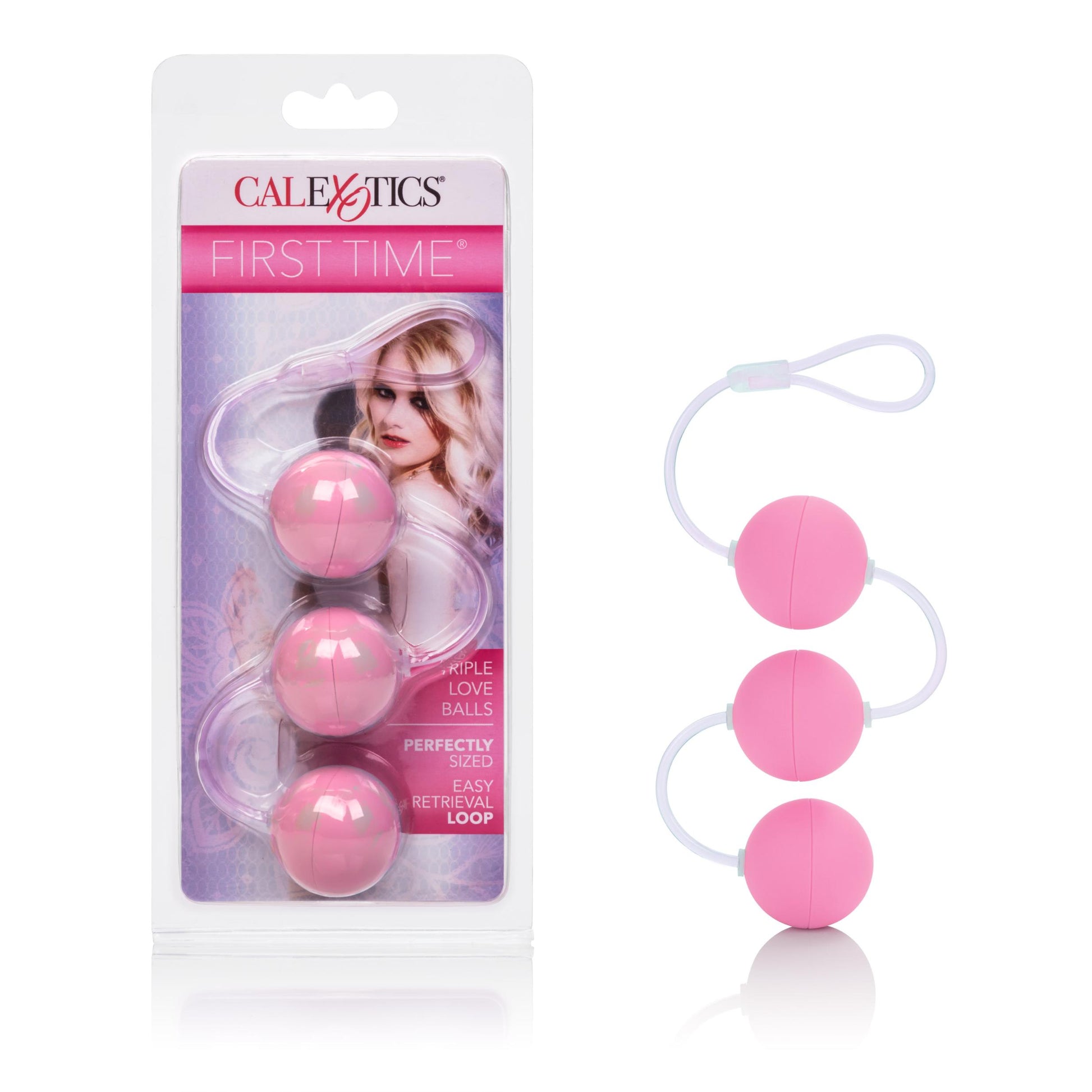 First Time Love Balls Triple Lovers - Pink - Not Very Vanilla