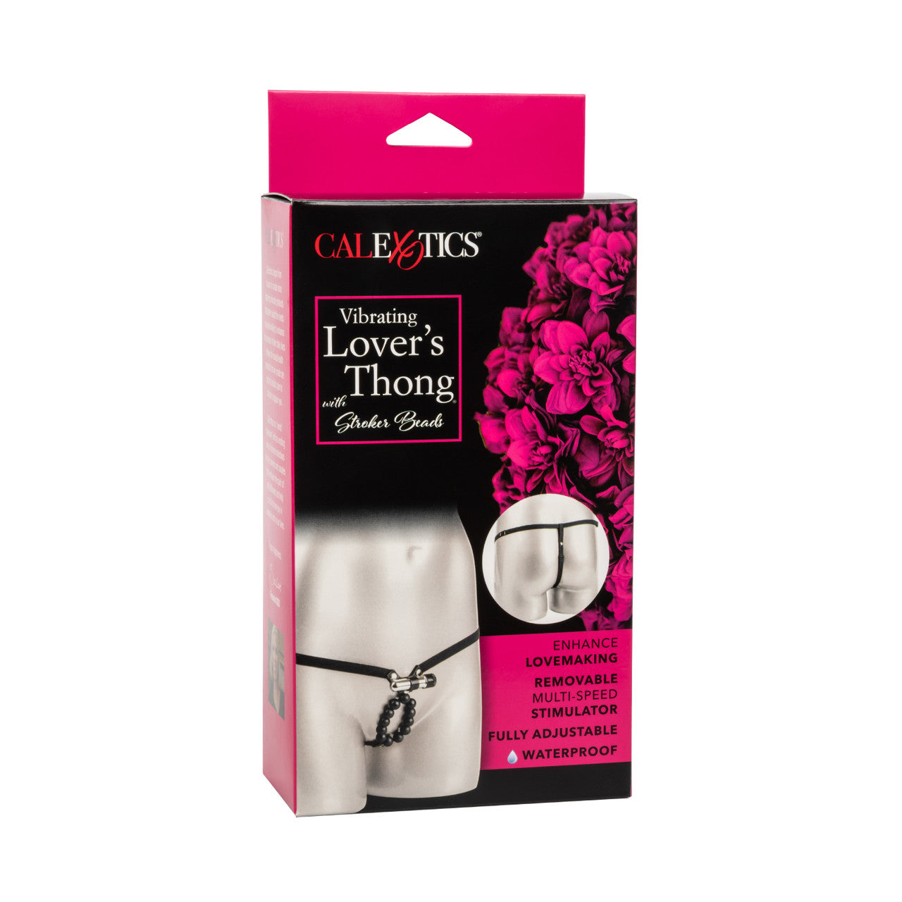 Vibrating Lover's Thong With Stroker Beads - Not Very Vanilla