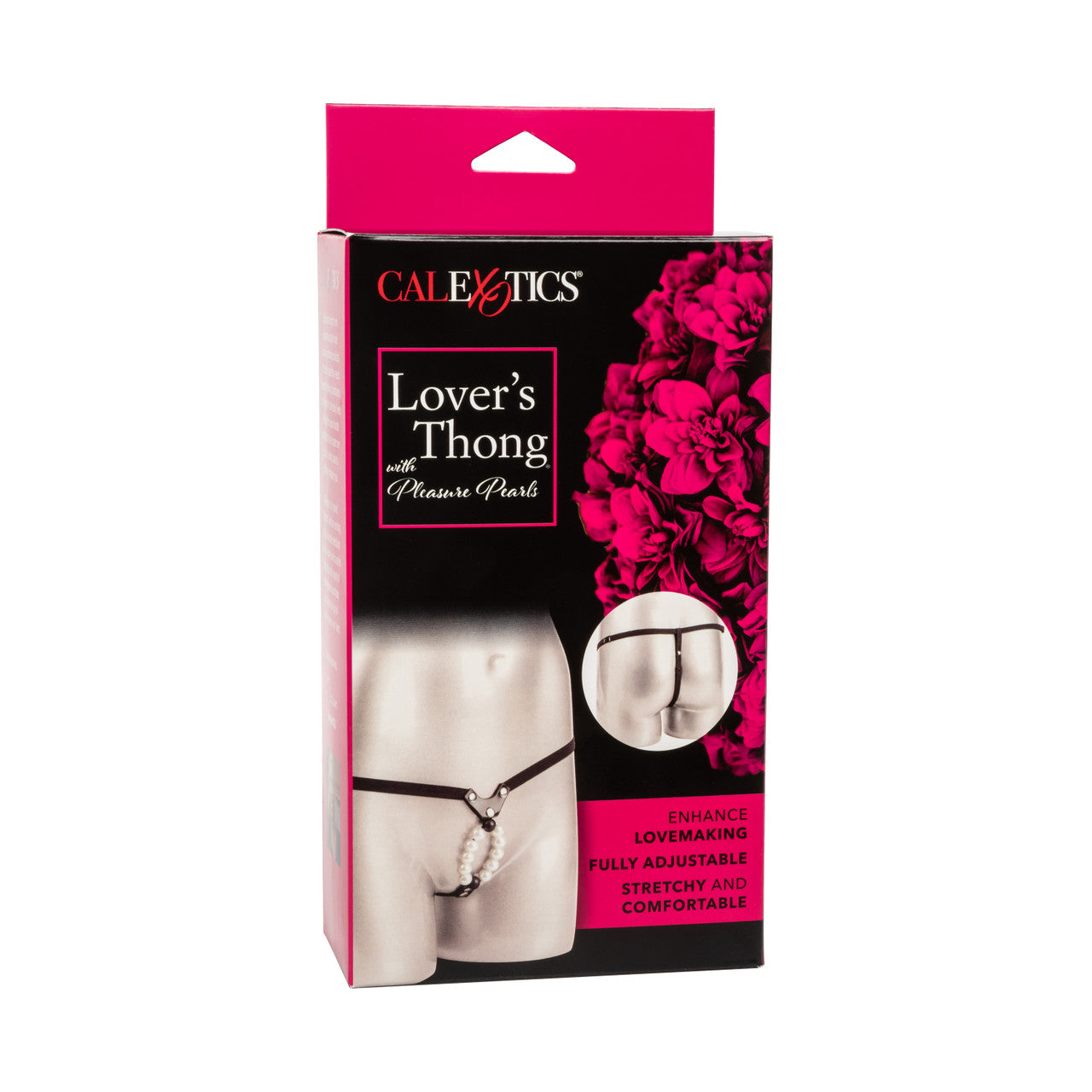 Lover's Thong With Pleasure Pearls - Not Very Vanilla