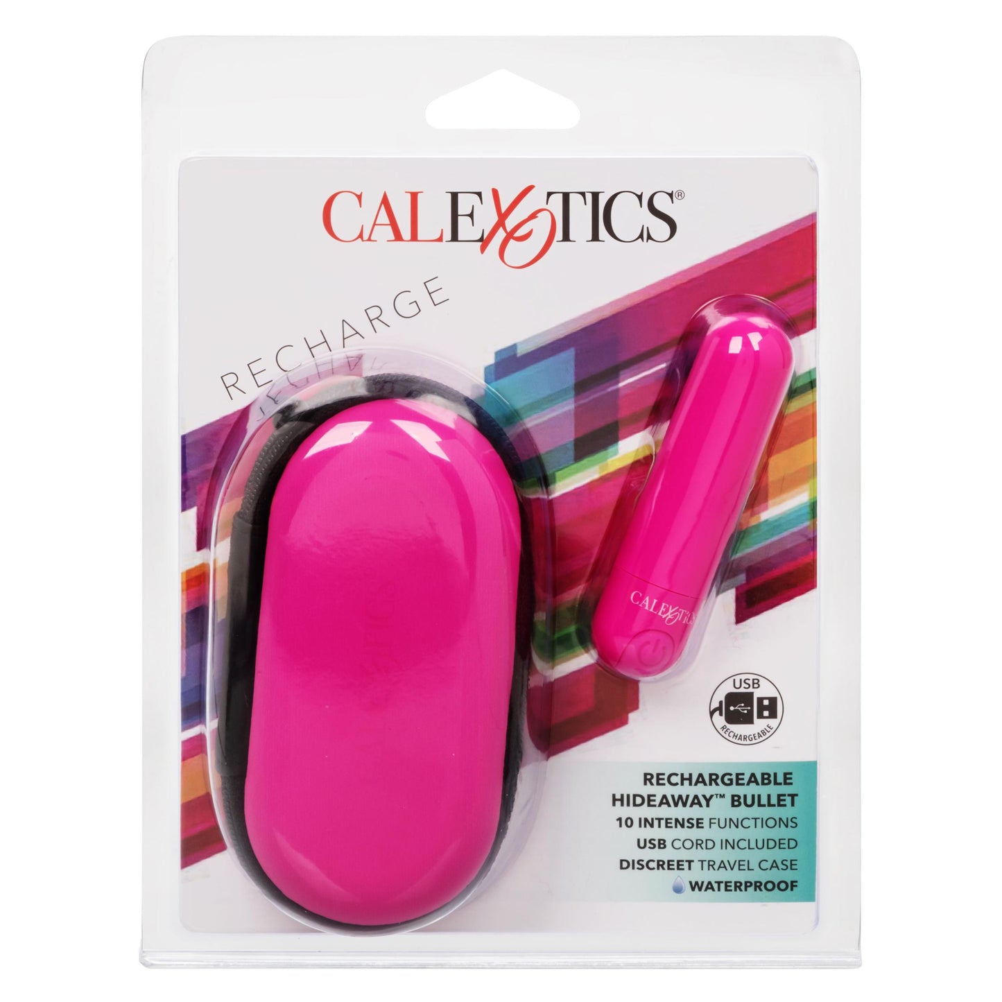 Rechargeable Hideaway Bullet - Pink - Not Very Vanilla