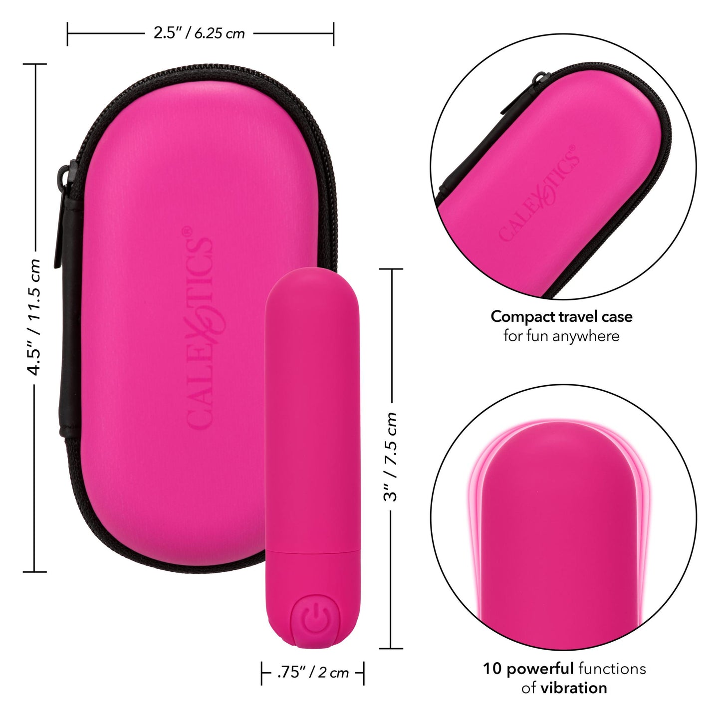 Rechargeable Hideaway Bullet - Pink - Not Very Vanilla