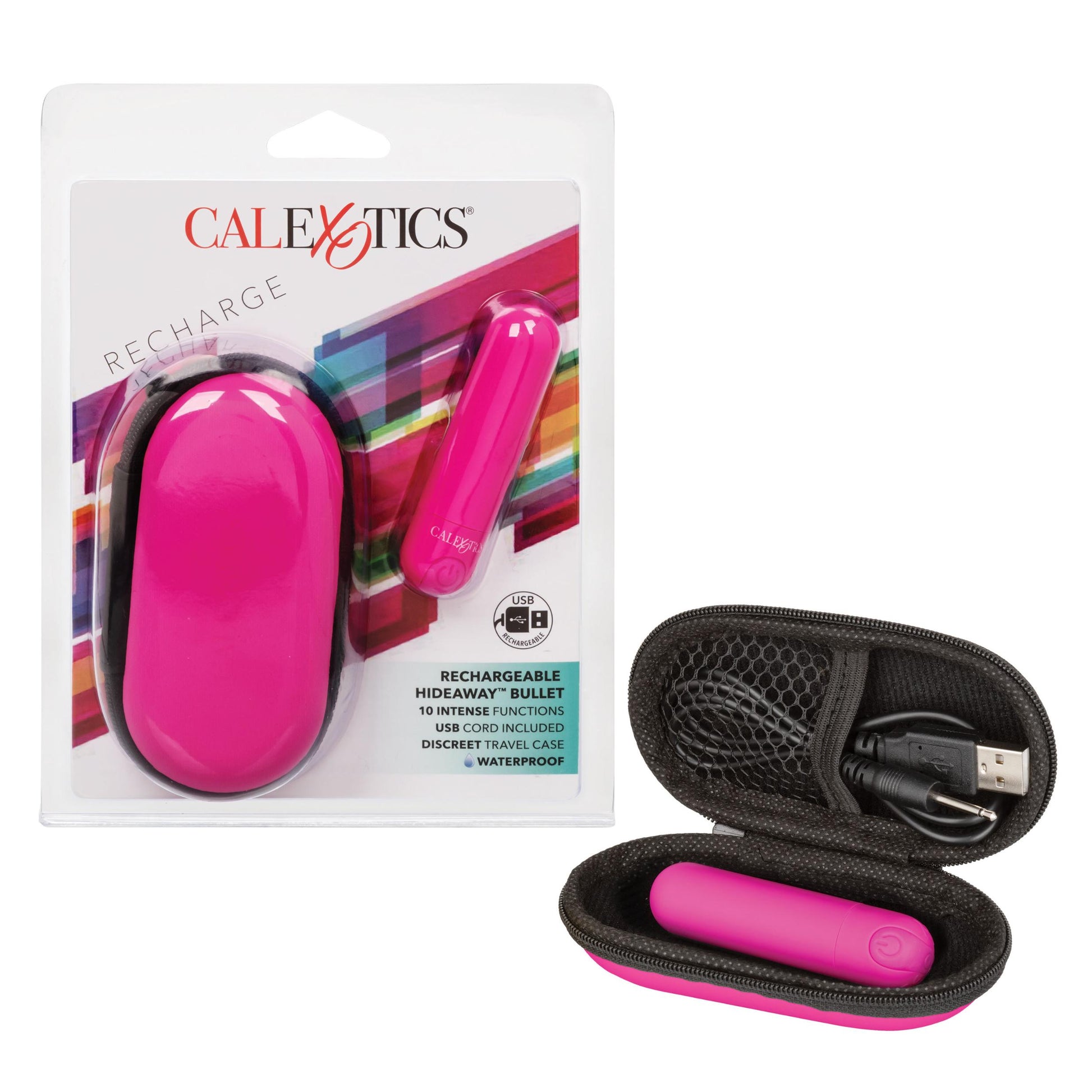 Rechargeable Hideaway Bullet - Pink - Not Very Vanilla