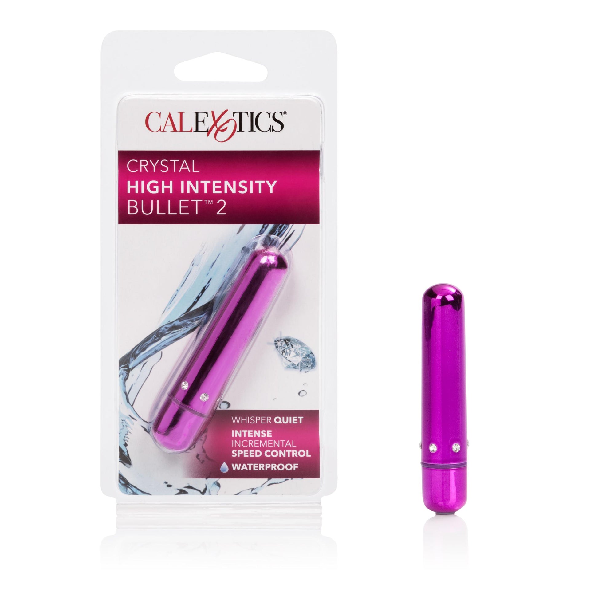 Crystal High Intensity Bullet 2 - Pink - Not Very Vanilla