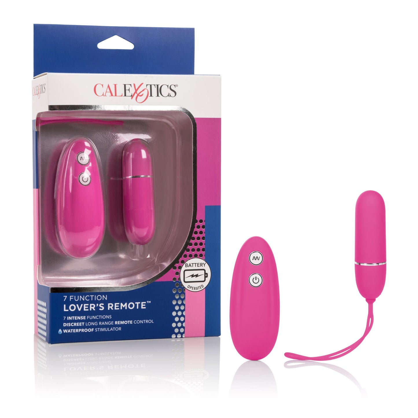 7-Function Lover's Remote - Pink - Not Very Vanilla