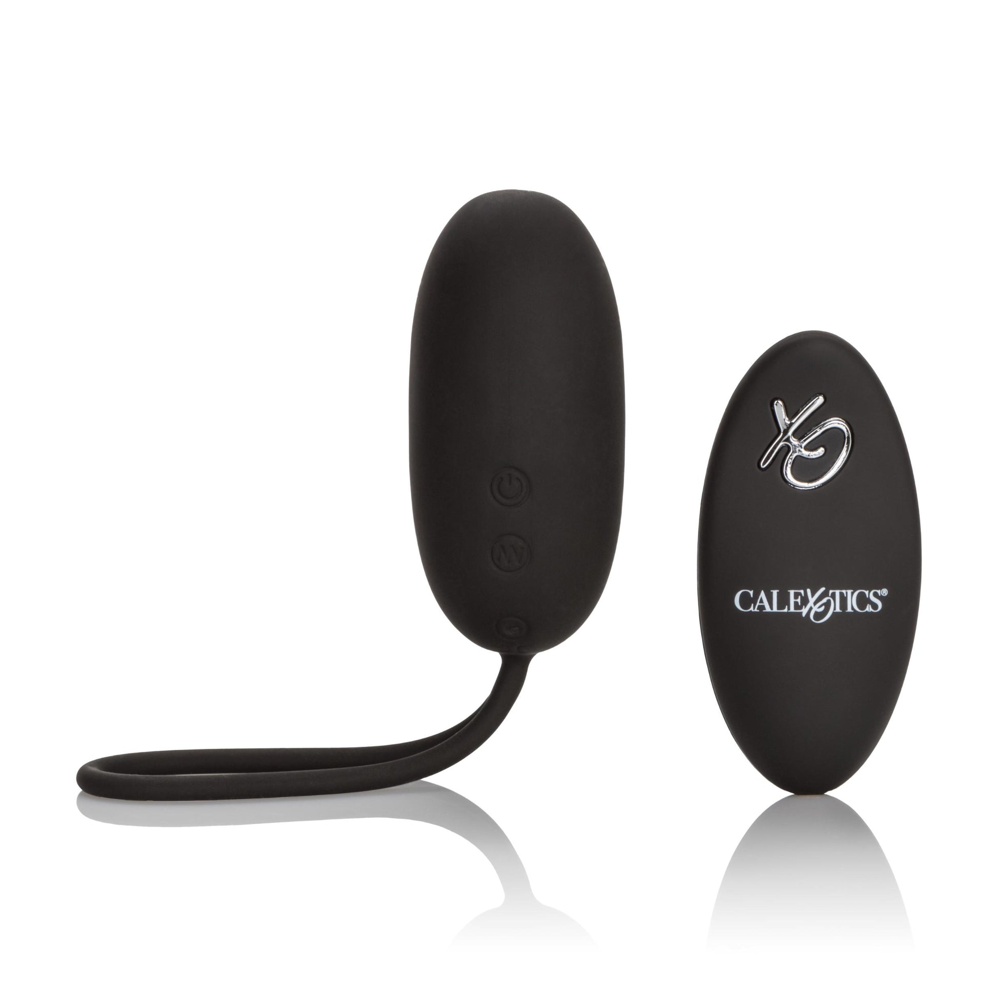 Silicone Remote Rechargeable Egg - Black - Not Very Vanilla