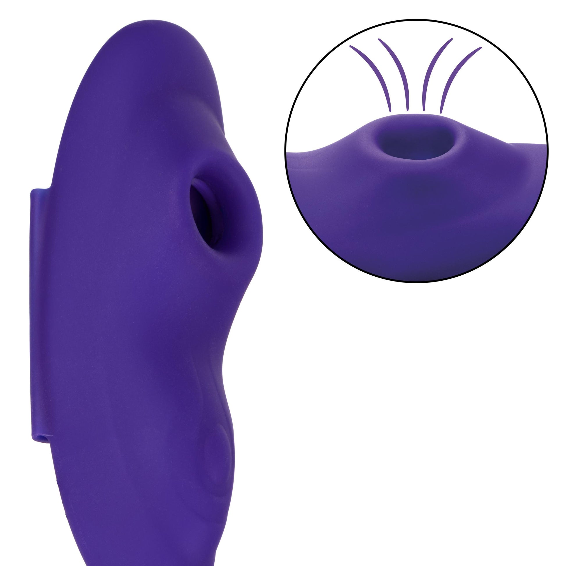 Lock-N-Play Remote Suction Panty Teaser - Purple - Not Very Vanilla