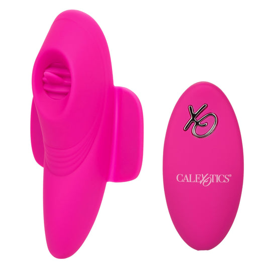 Lock-N-Play Remote Flicker Panty Teaser - Pink - Not Very Vanilla