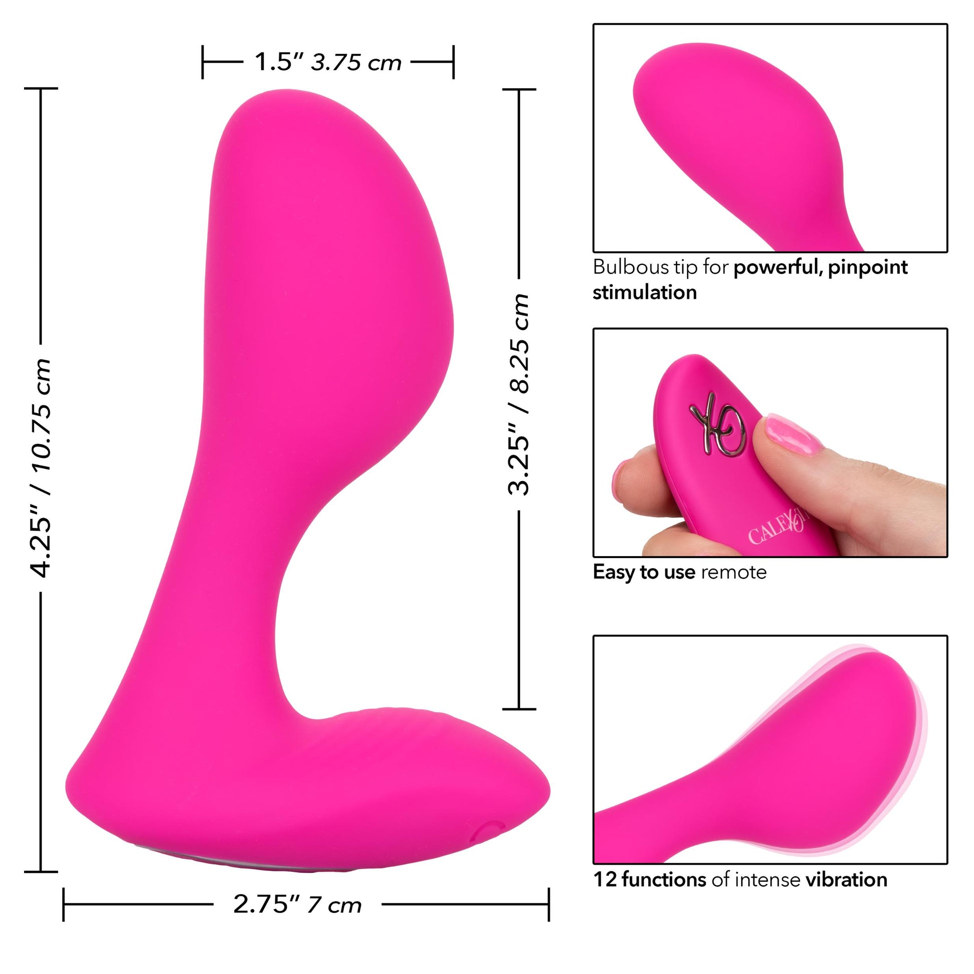 Silicone Remote G-Spot Arouser - Not Very Vanilla