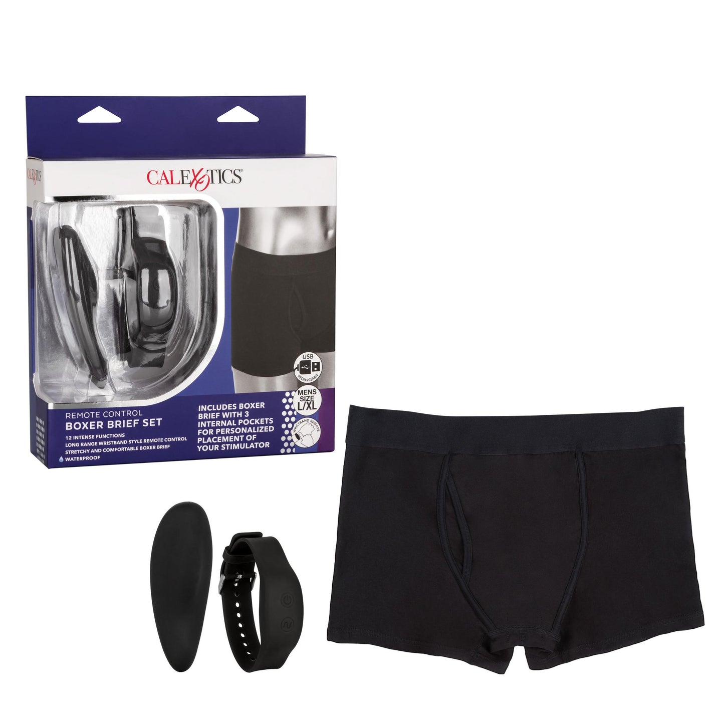 Remote Control Boxer Brief Set - L/xl - Not Very Vanilla