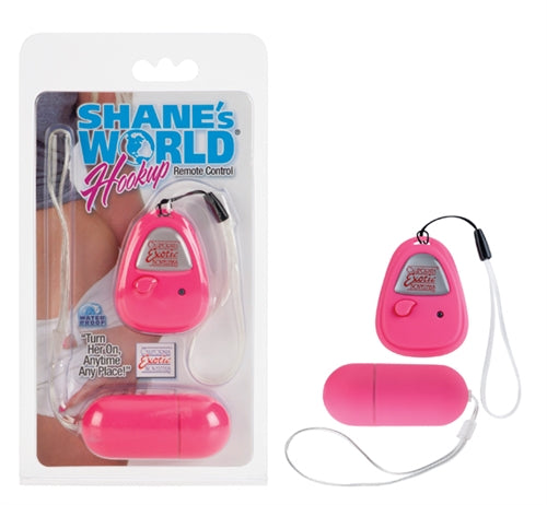 Shanes World Hook Up Remote Control - Pink - Not Very Vanilla