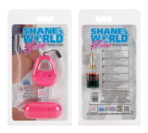 Shanes World Hook Up Remote Control - Pink - Not Very Vanilla