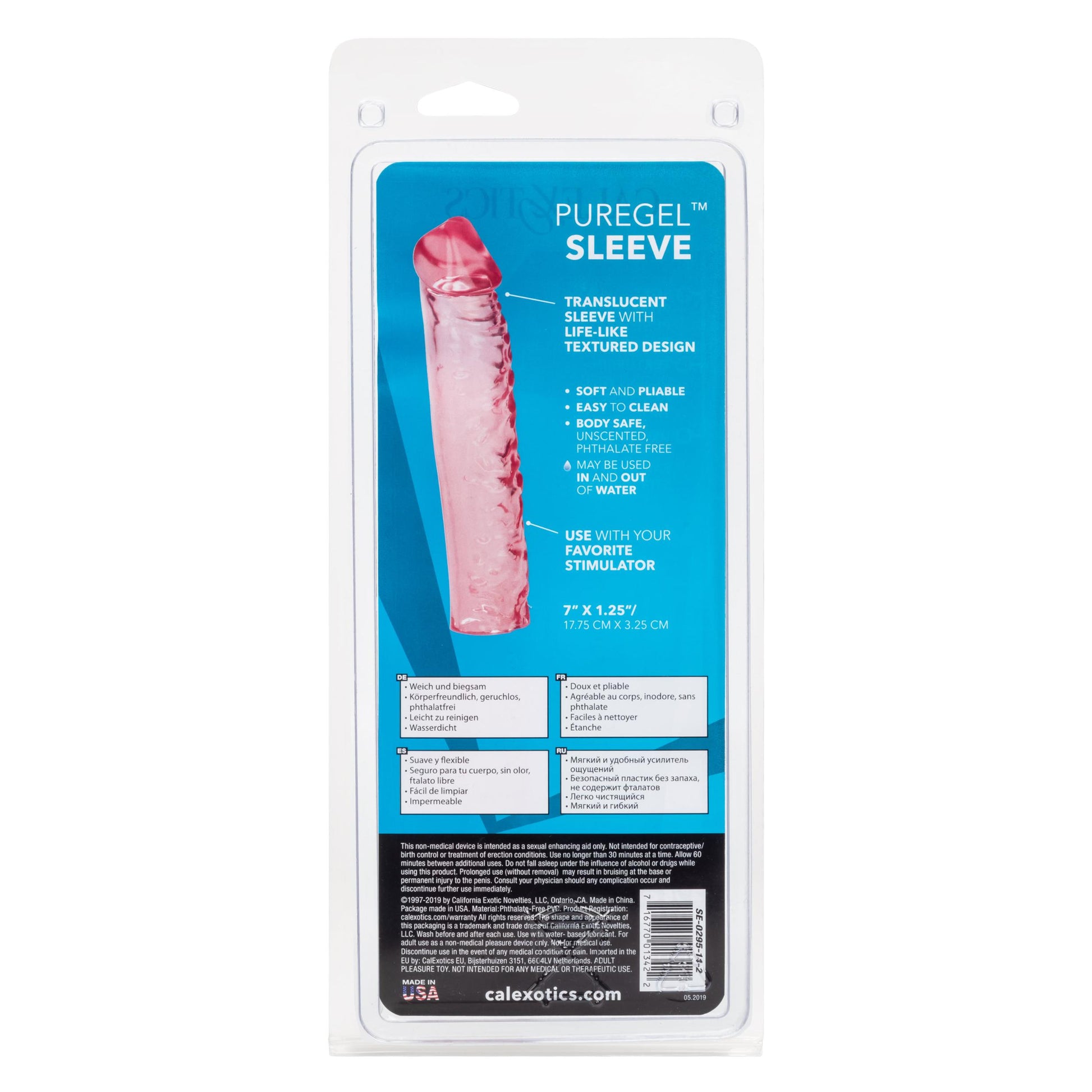 Puregel Sleeve - Pink - Not Very Vanilla