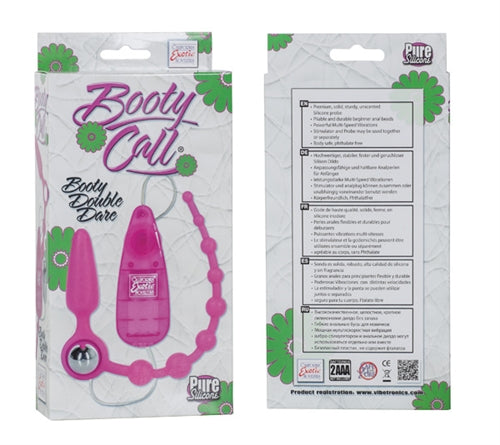 Booty Call Booty Double Dare - Pink - Not Very Vanilla