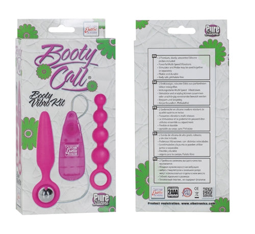 Booty Call Booty Vibro Kits - Pink - Not Very Vanilla