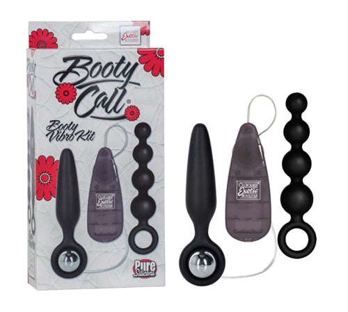 Booty Call Booty Vibro Kits - Black - Not Very Vanilla