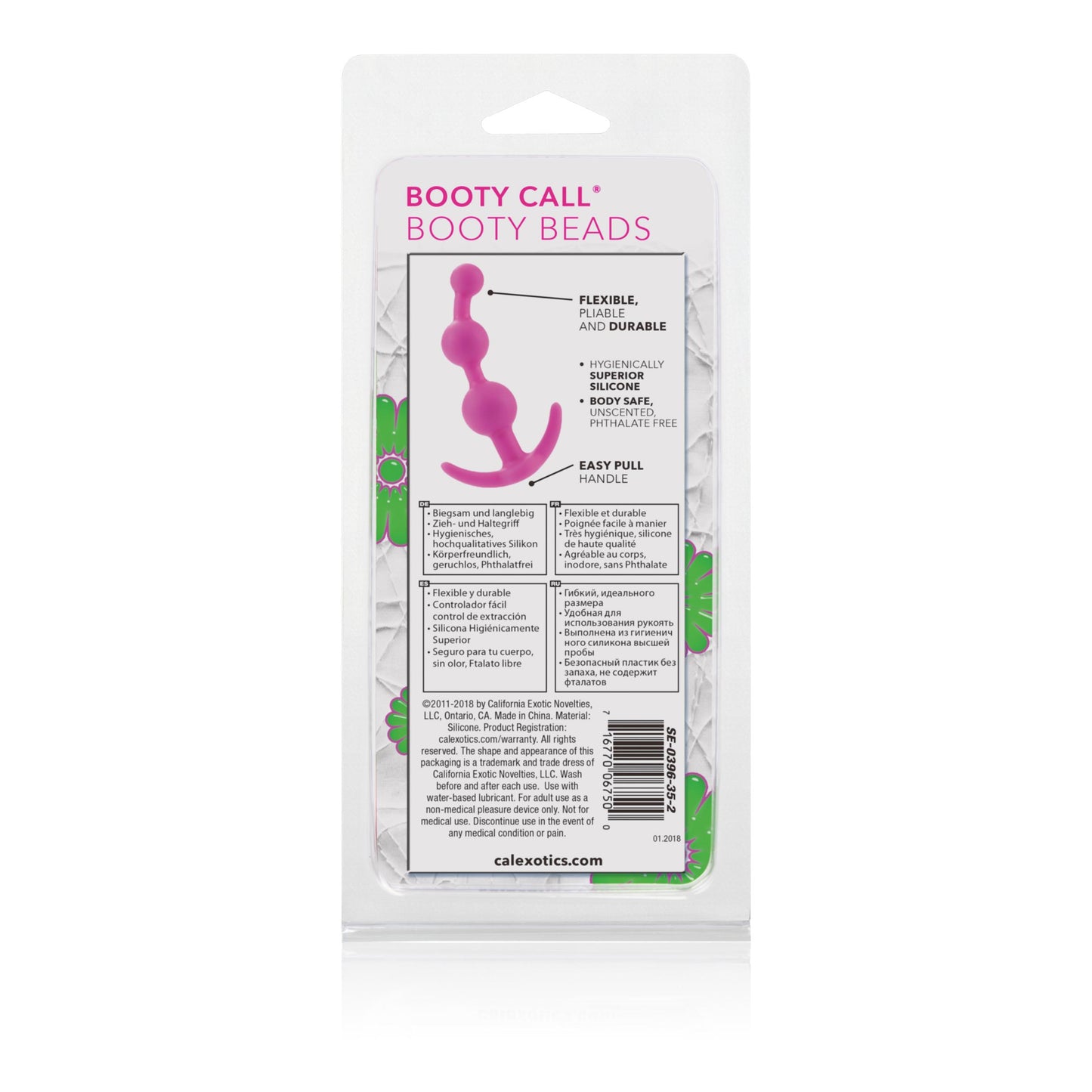 Booty Call Booty Beads - Pink - Not Very Vanilla