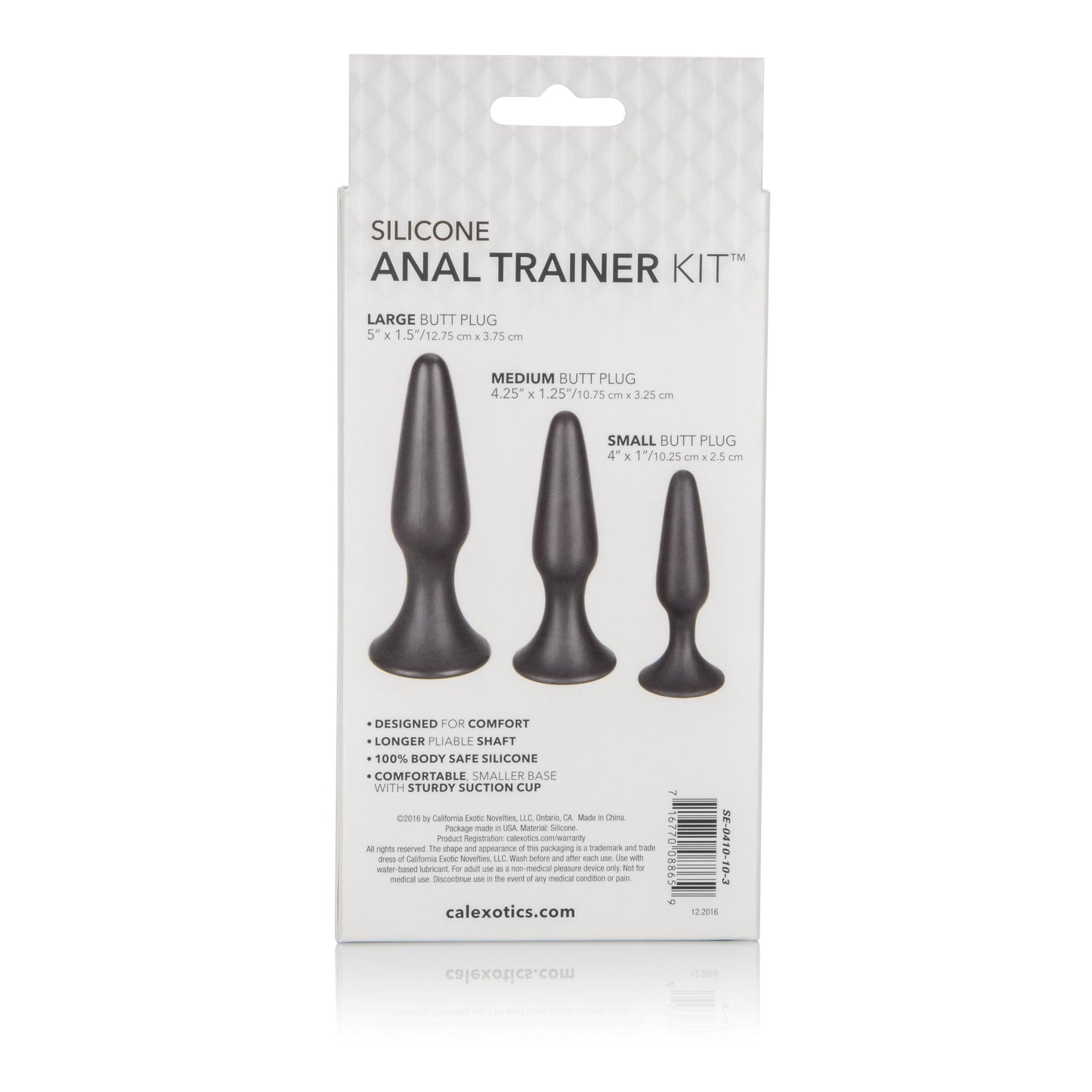 Silicone Anal Trainer Kit - Not Very Vanilla