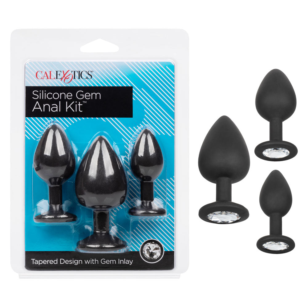 Silicone Gem Anal Kit - Not Very Vanilla