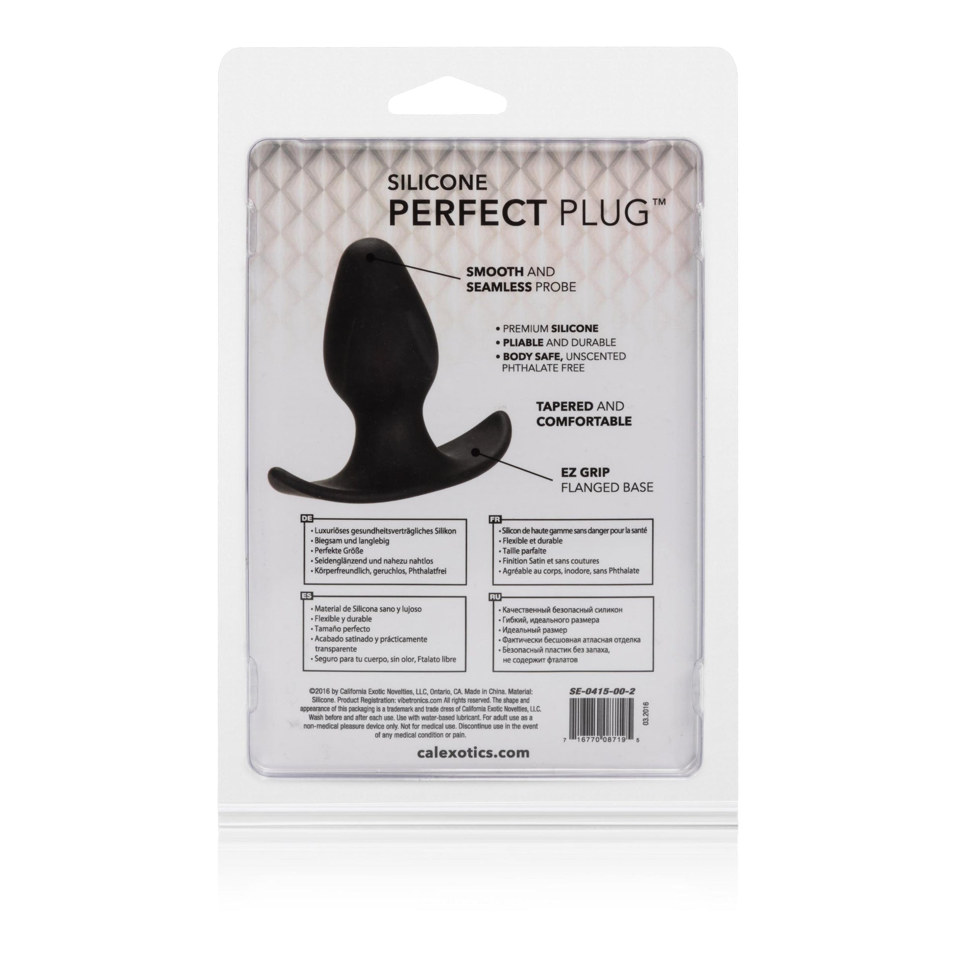 Silicone Perfect Plug - Not Very Vanilla