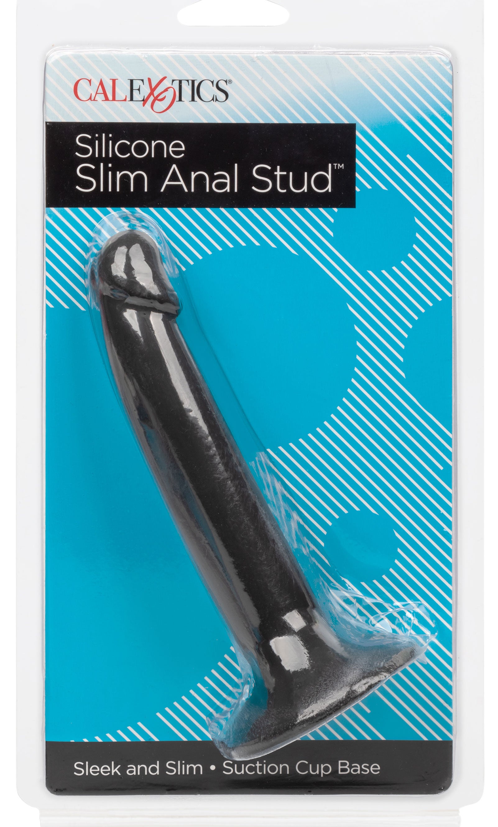 Silicone Slim Anal Stud - Black - Not Very Vanilla