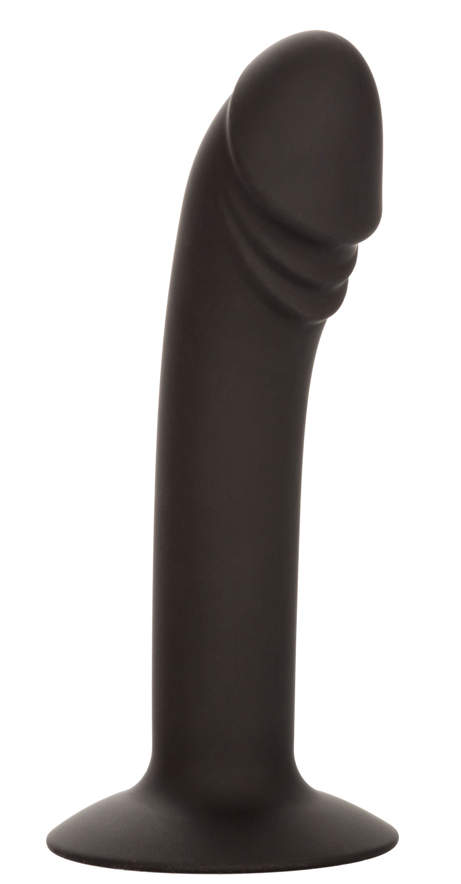 Silicone Curved Anal Stud - Black - Not Very Vanilla