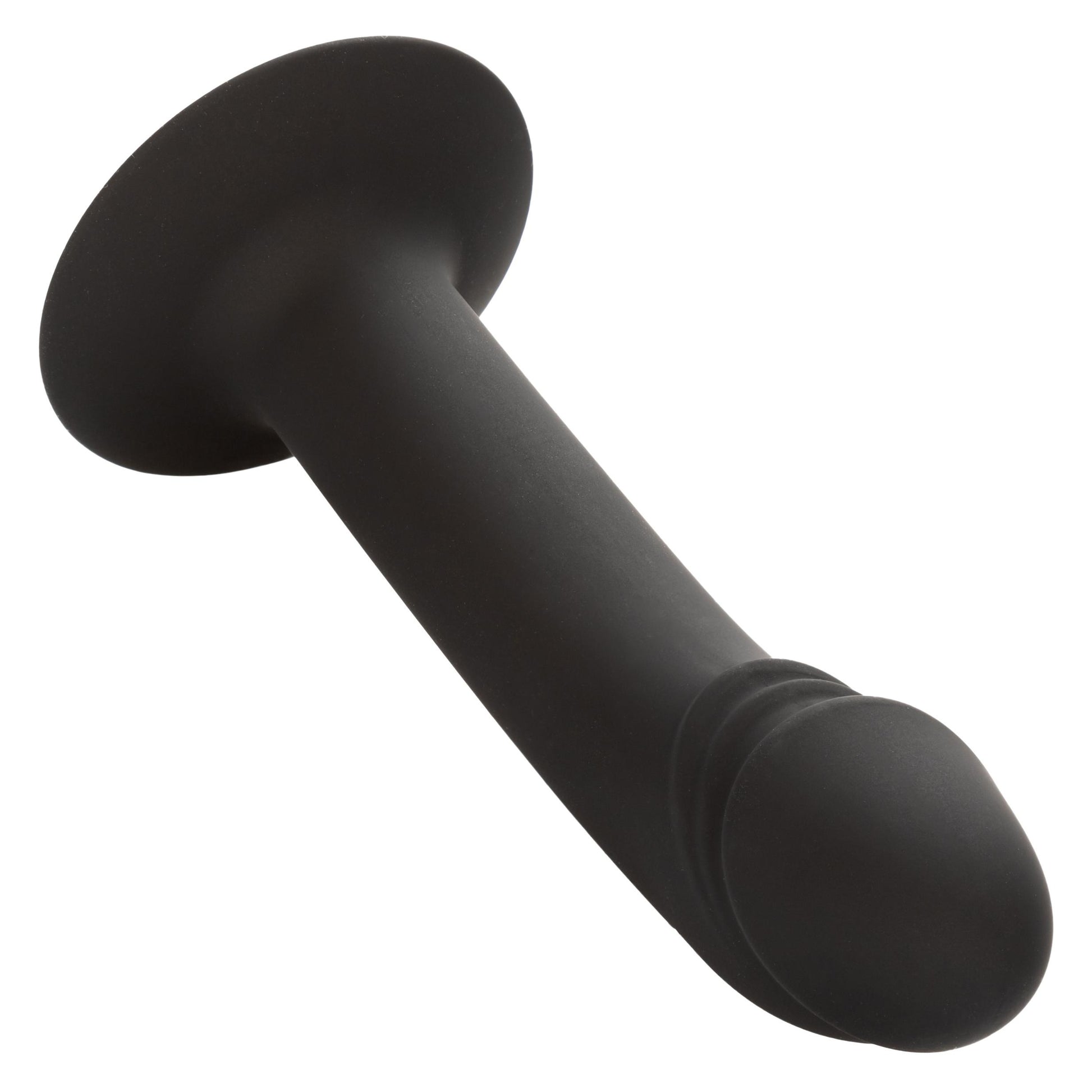 Silicone Curved Anal Stud - Black - Not Very Vanilla