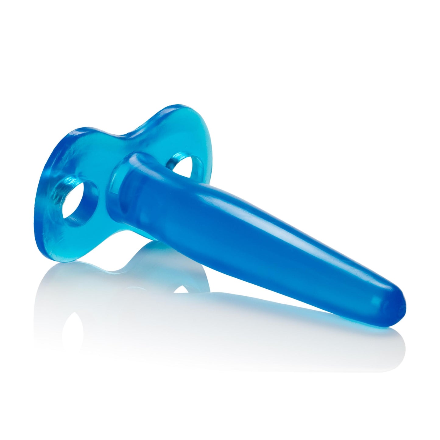 Silicone Tee Probe 4.5 Inches - Blue - Not Very Vanilla