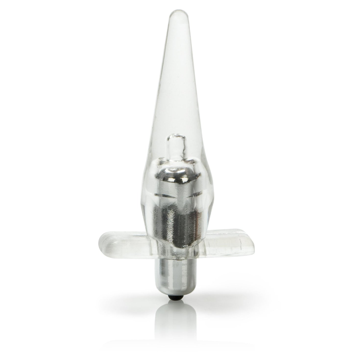 Mini Vibro Tease Slender Probe - Clear - Not Very Vanilla