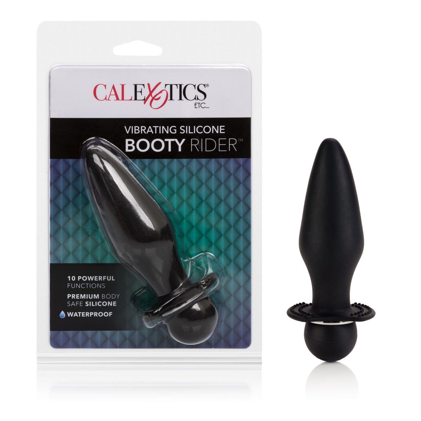 Vibrating Silicone Booty Rider - Not Very Vanilla