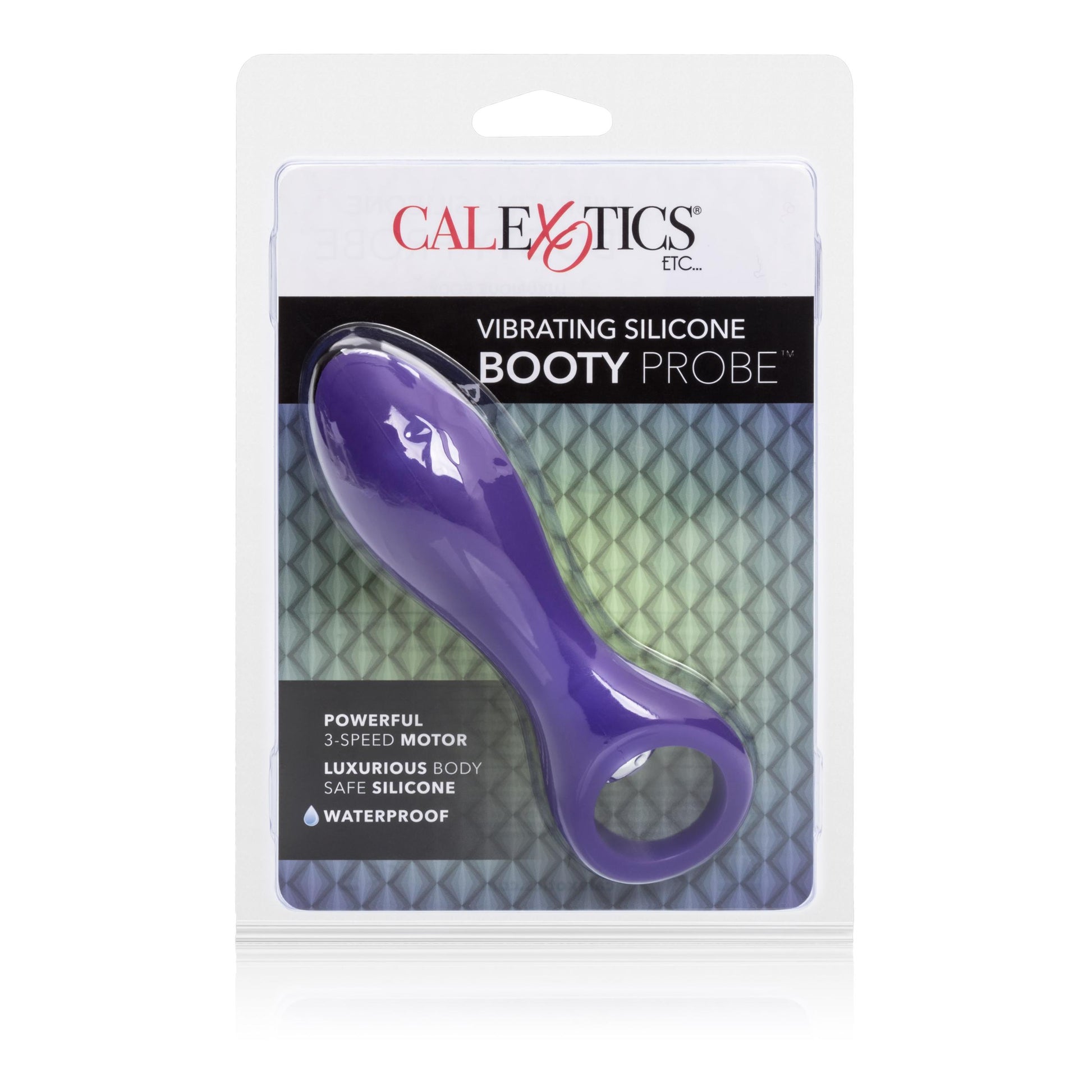 Vibrating Silicone Booty Probe - Not Very Vanilla