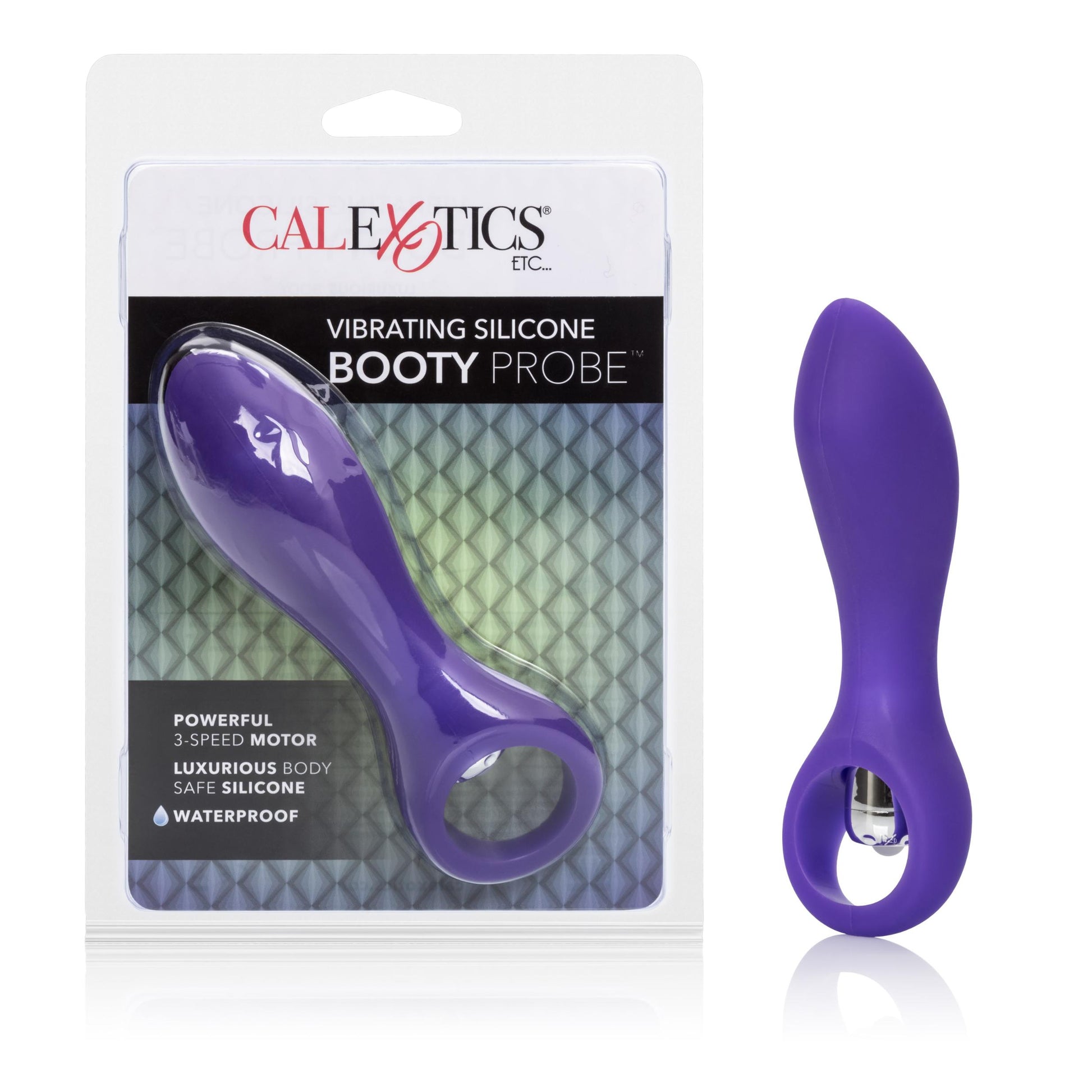 Vibrating Silicone Booty Probe - Not Very Vanilla