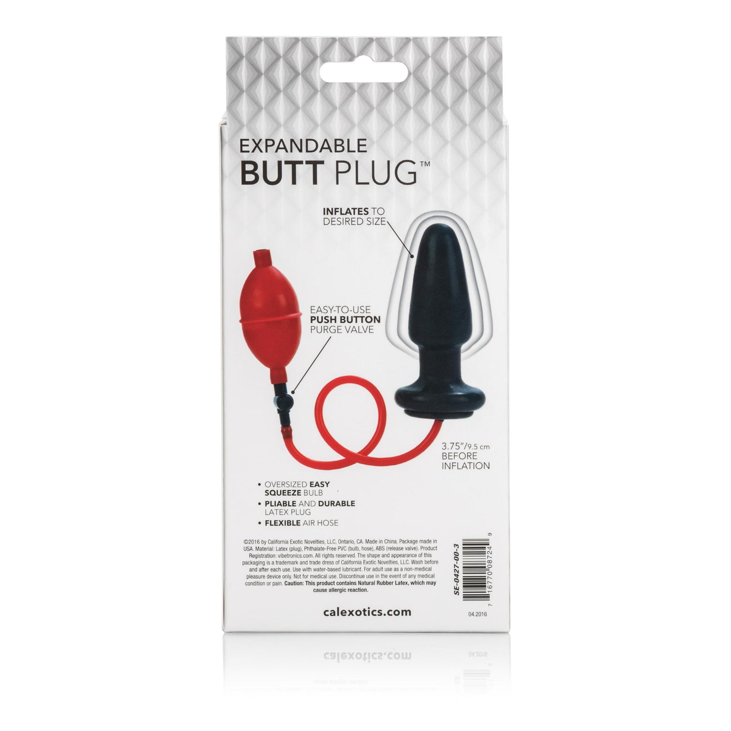 Expandable Butt Plug - Not Very Vanilla