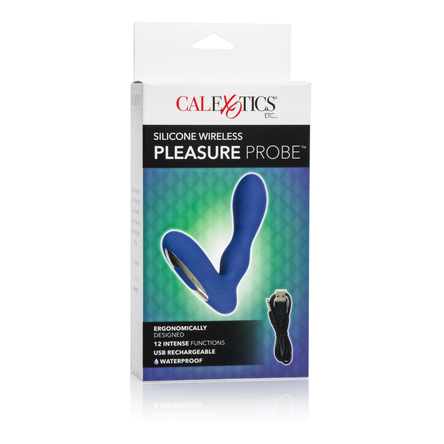 Silicone Wireless Pleasure Probe - Blue - Not Very Vanilla