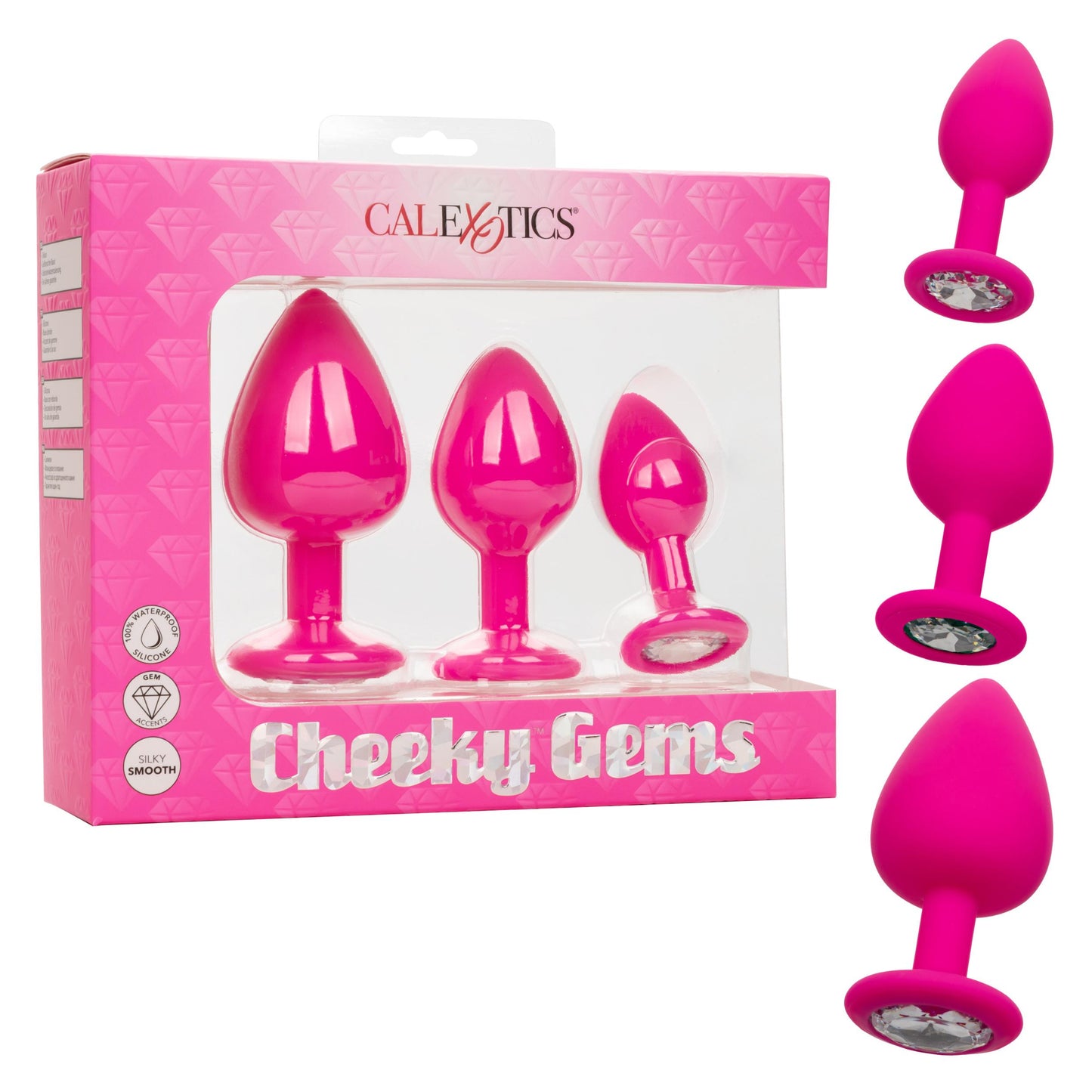 Cheeky Gems - Pink - Not Very Vanilla