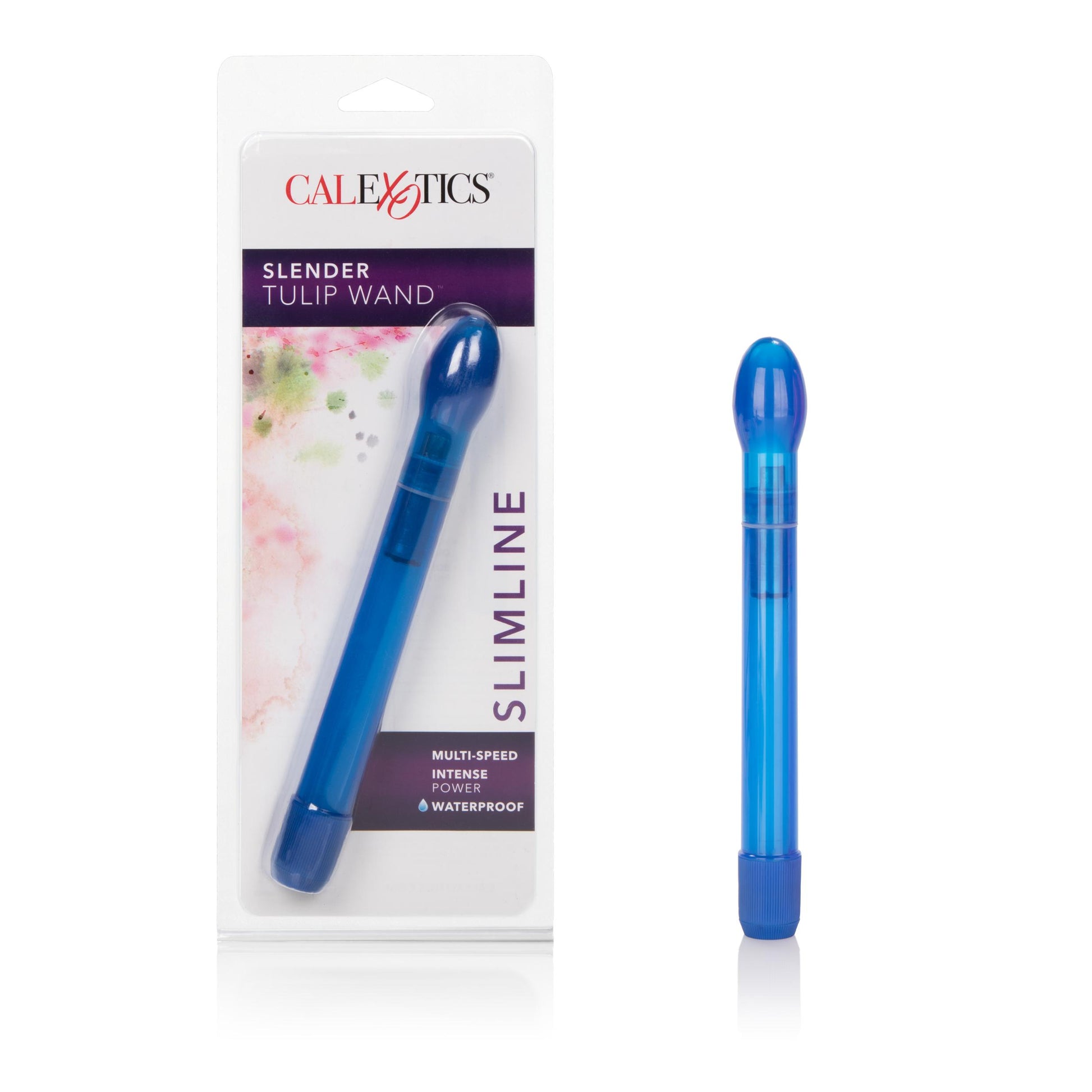 Slender Tulip Wand Cobalt - Not Very Vanilla