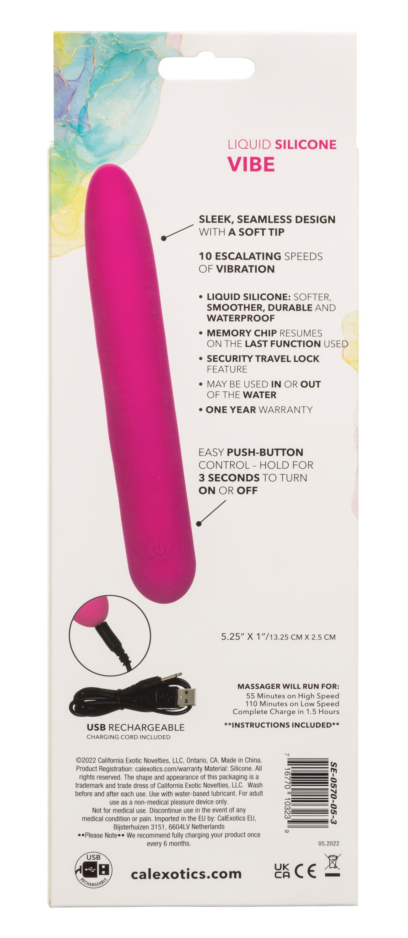 Bliss Liquid Silicone Vibe - Pink - Not Very Vanilla