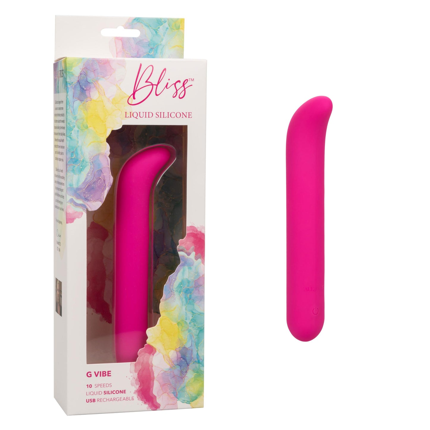 Bliss Liquid Silicone G Vibe - Pink - Not Very Vanilla