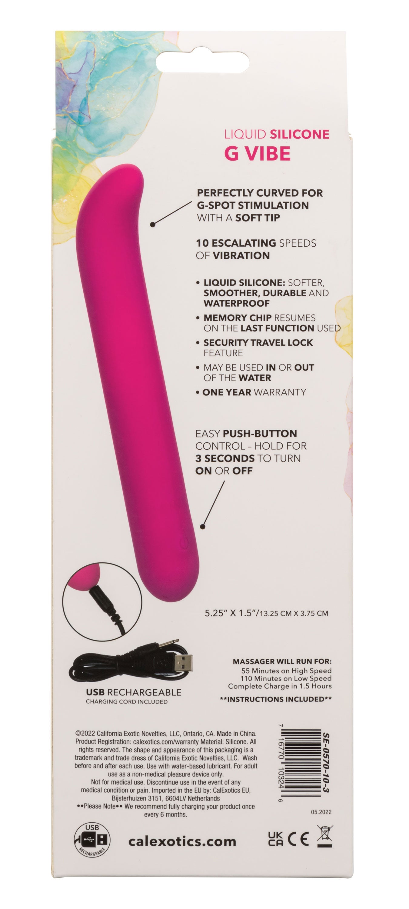 Bliss Liquid Silicone G Vibe - Pink - Not Very Vanilla