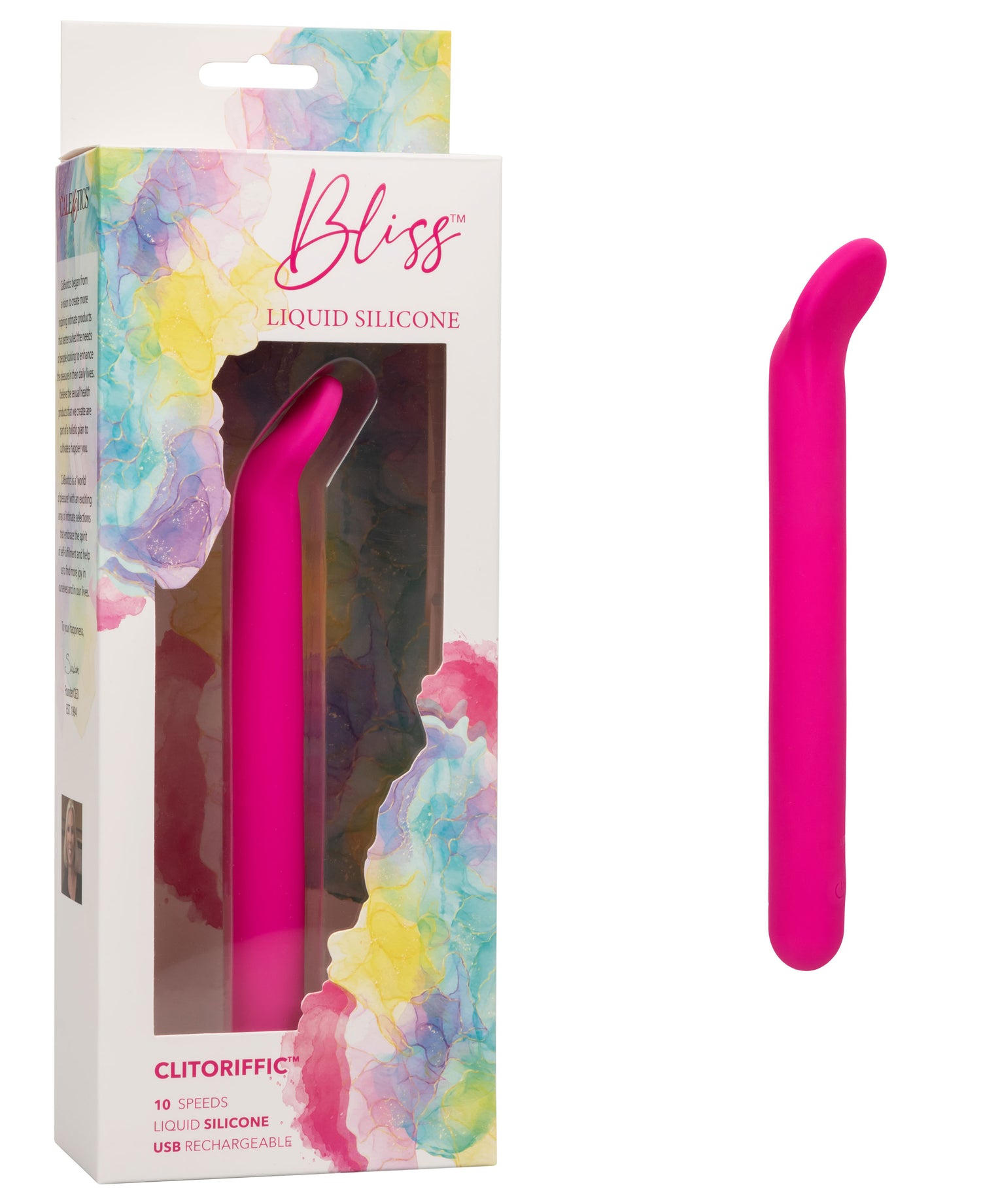 Bliss Liquid Silicone Clitoriffic - Pink - Not Very Vanilla