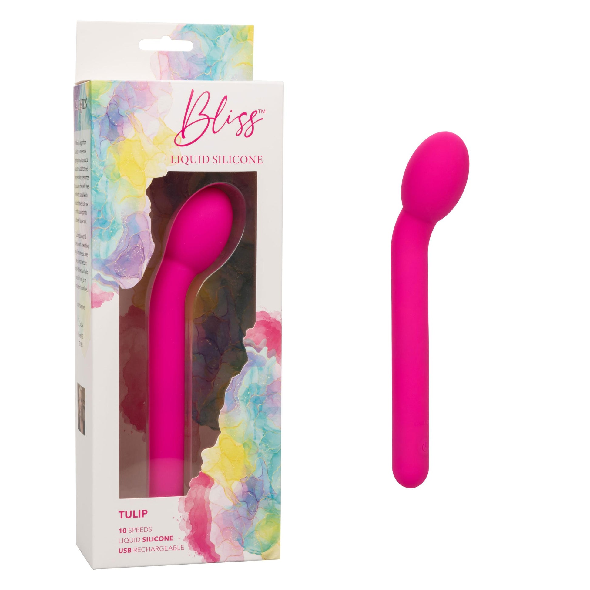 Bliss Liquid Silicone Tulip - Pink - Not Very Vanilla