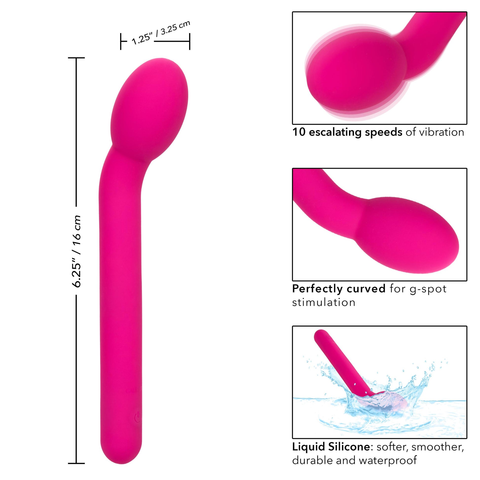 Bliss Liquid Silicone Tulip - Pink - Not Very Vanilla