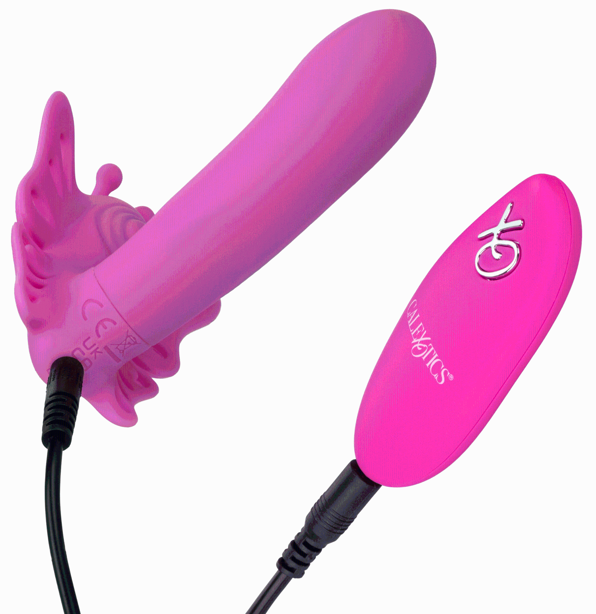 Venus Butterfly Silicone Remote Pulsating Venus G - Pink - Not Very Vanilla