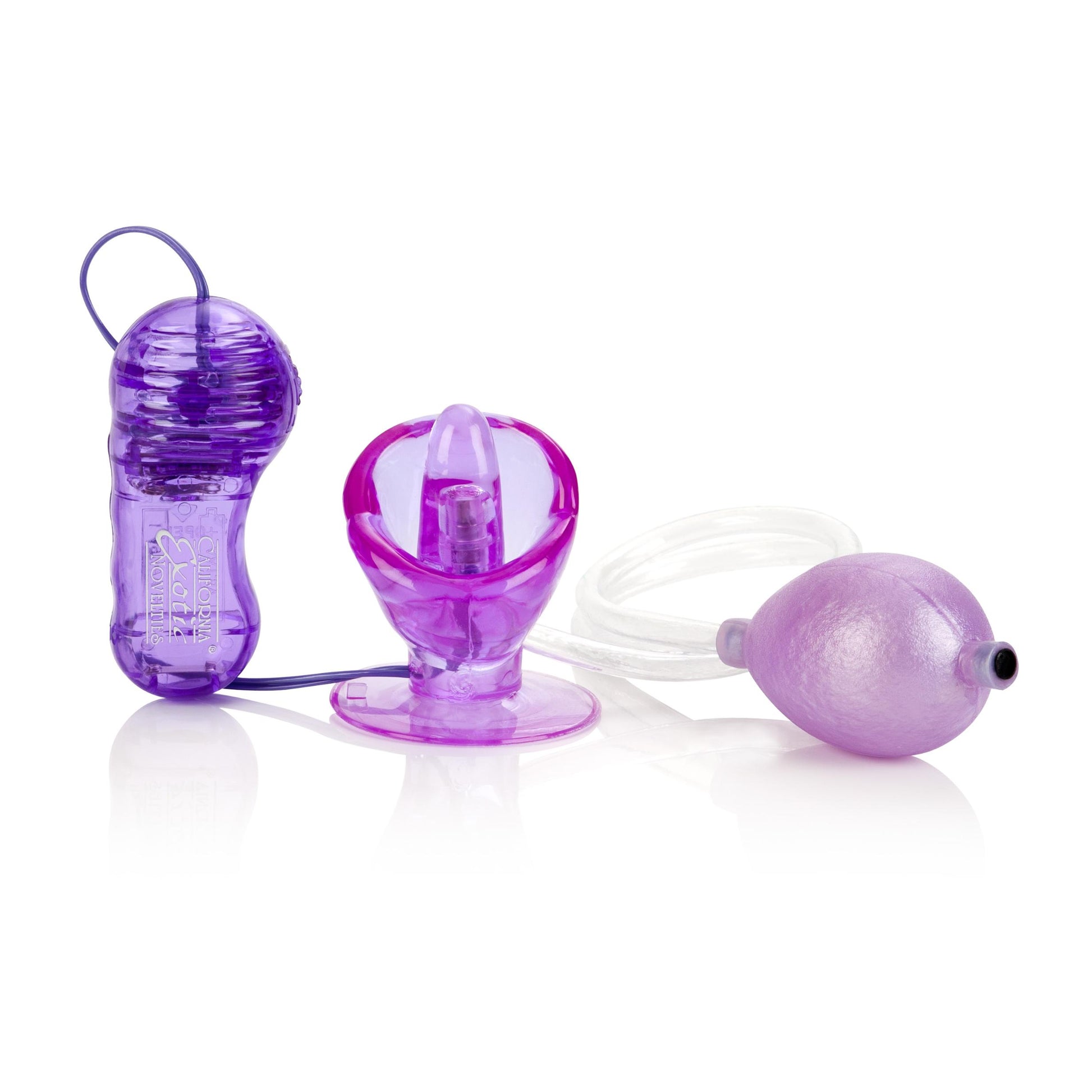 Shane's World Vibrating Turbo Suction Tongue - Purple - Not Very Vanilla