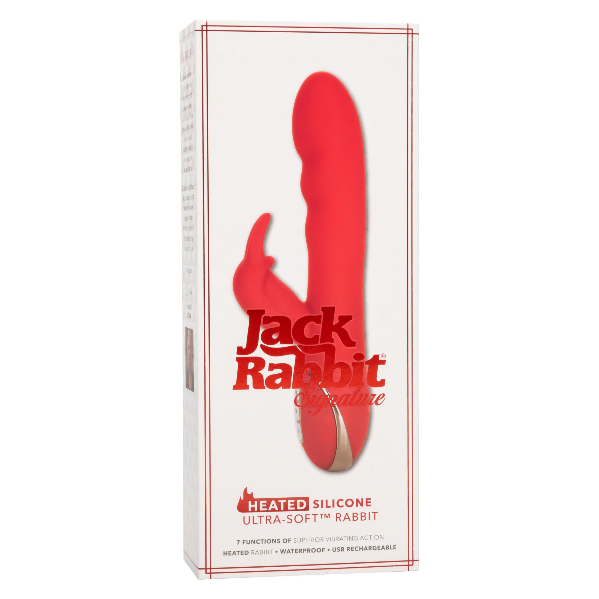 Jack Rabbit Signature Heated Silicone Ultra-Soft® Rabbit - Not Very Vanilla