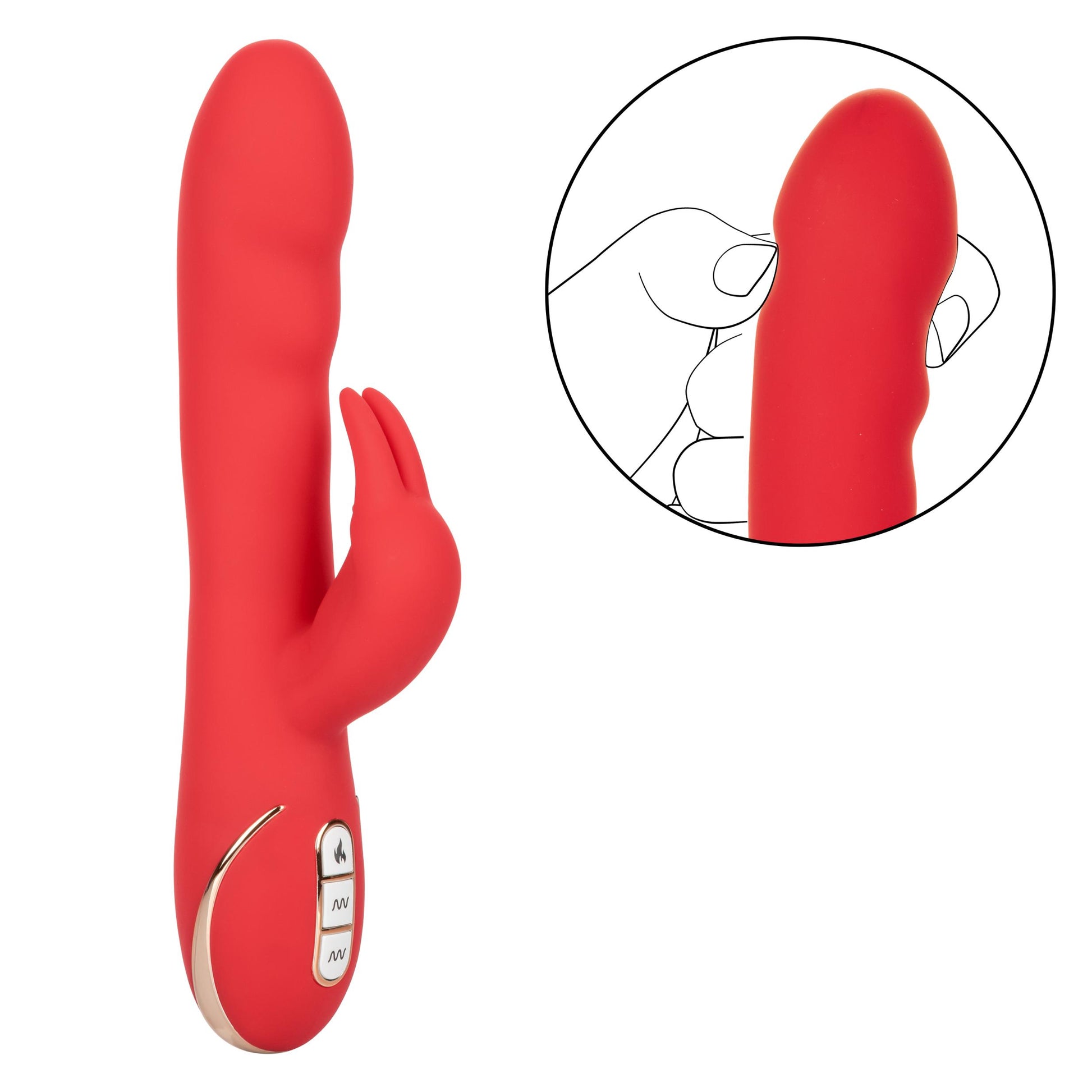 Jack Rabbit Signature Heated Silicone Ultra-Soft® Rabbit - Not Very Vanilla