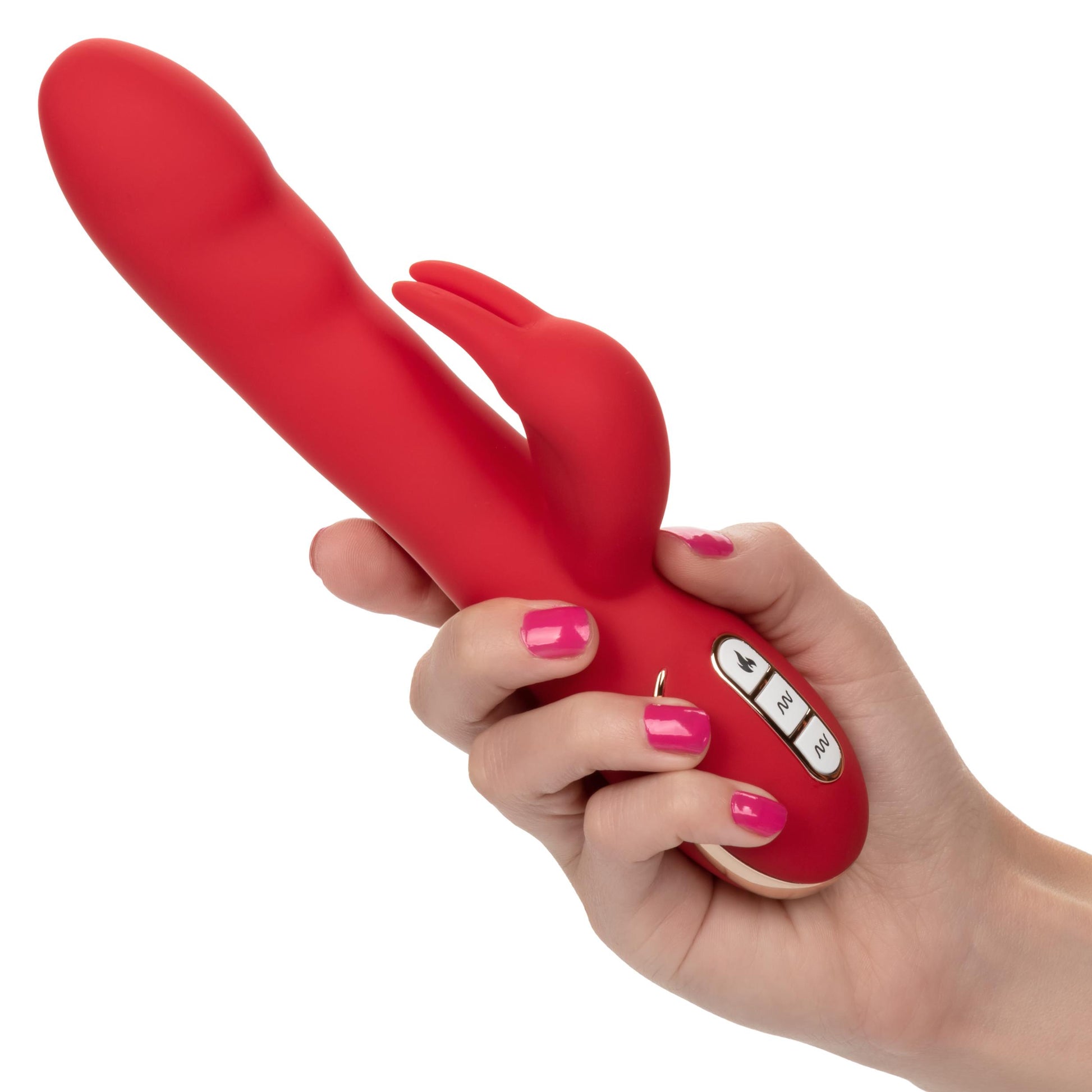 Jack Rabbit Signature Heated Silicone Ultra-Soft® Rabbit - Not Very Vanilla