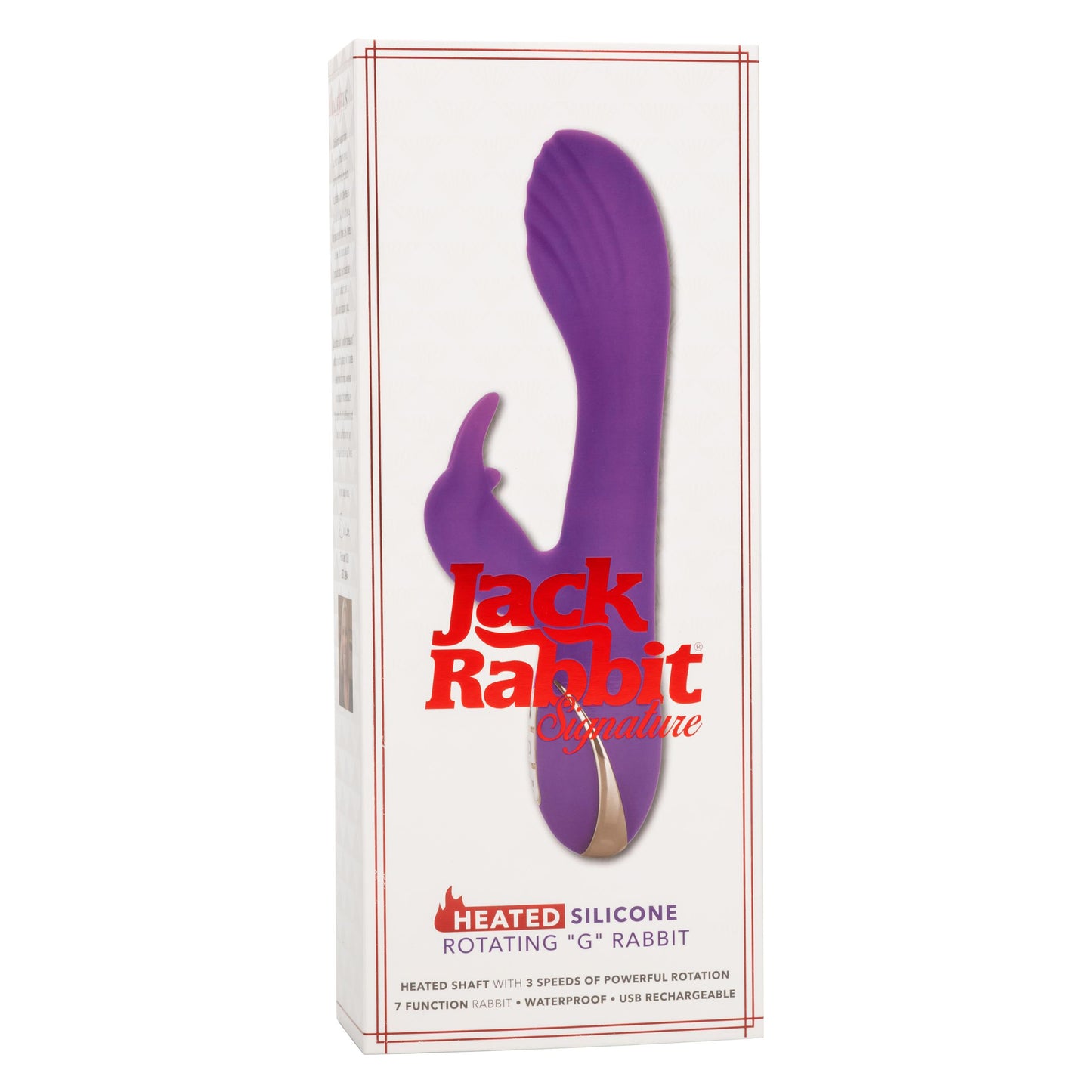 Jack Rabbit Signature Heated Silicone Rotating G Rabbit - Not Very Vanilla