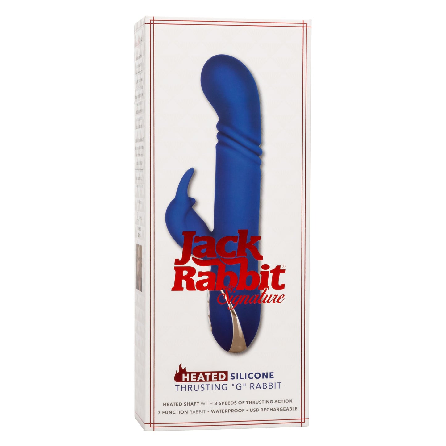 Jack Rabbit Signature Heated Silicone Thrusting G Rabbit - Not Very Vanilla