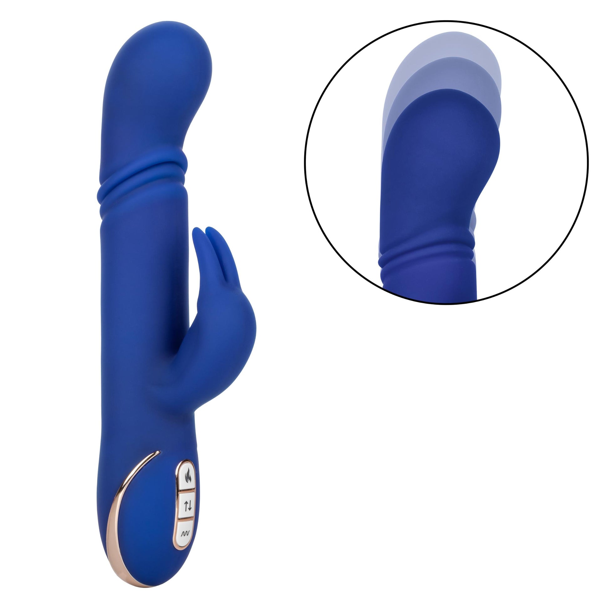 Jack Rabbit Signature Heated Silicone Thrusting G Rabbit - Not Very Vanilla