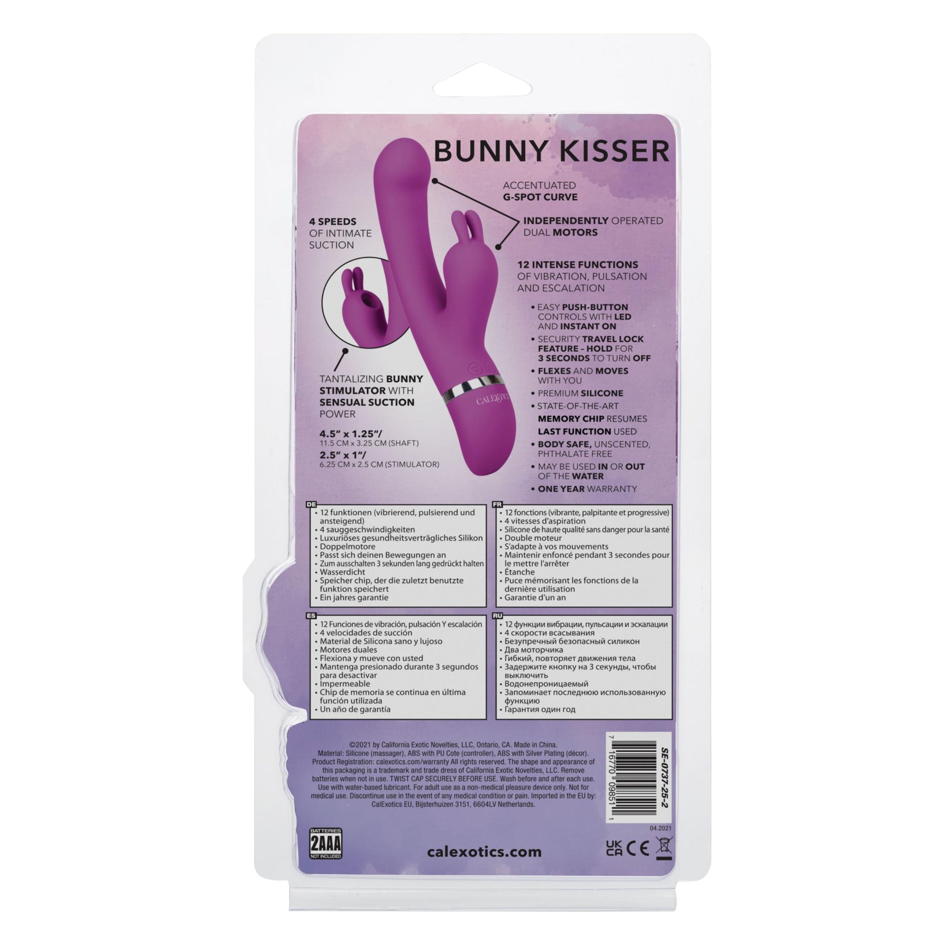 Foreplay Frenzy Bunny Kisser - Not Very Vanilla